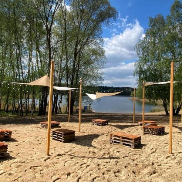 Domek Nr.2 Nad Jeziorem W Puszczy Zielonka Kaminsko Exterior foto